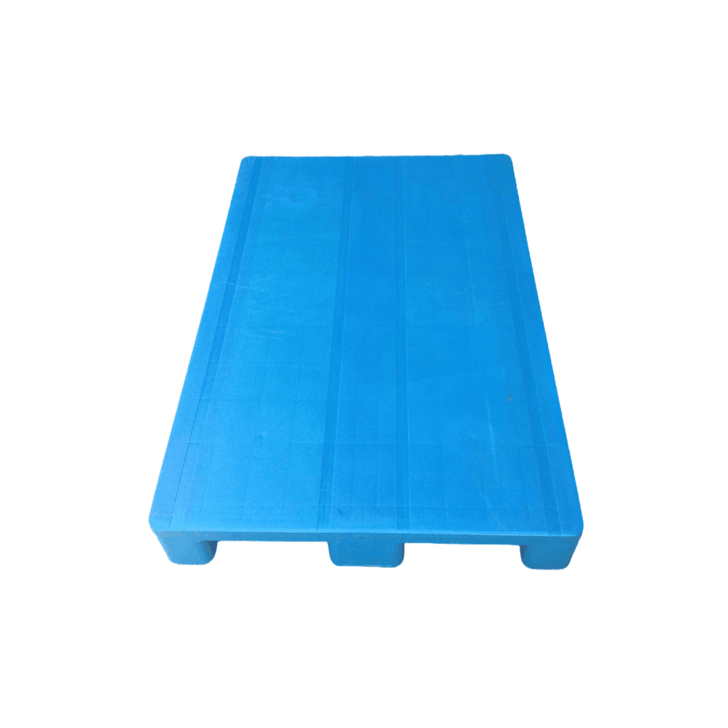 1200×800 Rackable Plastic Pallets​ – Solid Top – 3 Runner | 1208PGC