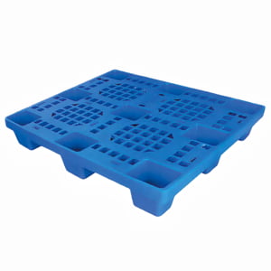 1100 × 800 light duty plastic pallets – nestable 9 legs