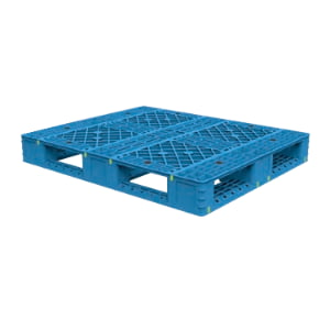 1200 × 1000 medium duty plastic pallets – 6 runners y1210wt e