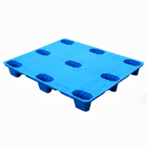 1200 × 1100 light duty plastic pallets nestable 9 legs 1211