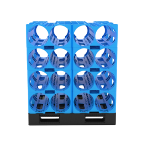 5 gallon water bottle rack 2 pocket 32 bottles (1)