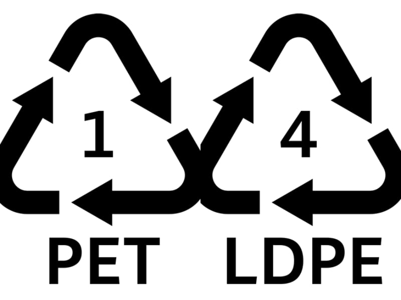 pet ldpe recycling mark
