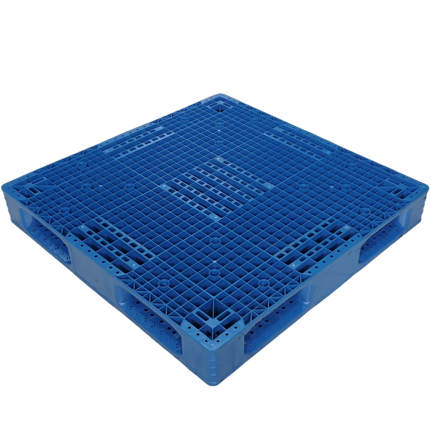 1100×1100 HDPE Heavy Duty Pallets – Double Side –  Vented Deck | Y1111WSE