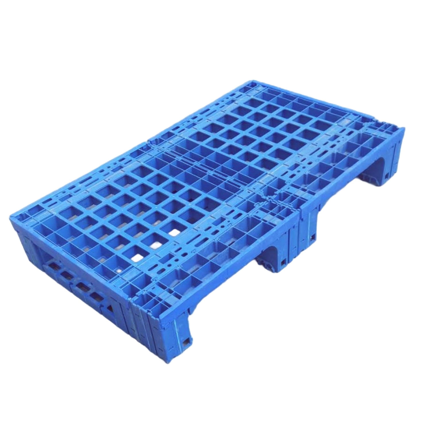 1000×600 Modular Plastic Pallet – 3 Runners