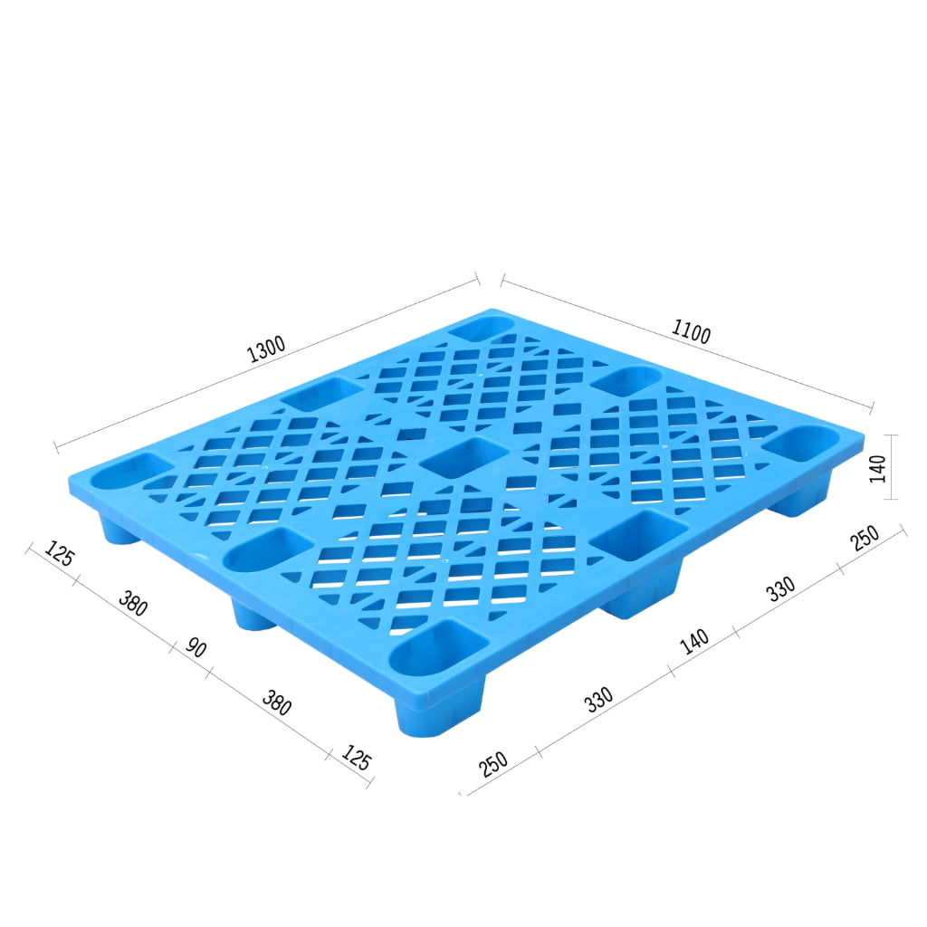 1300 × 1100 light duty plastic pallets – nestable 1311jw