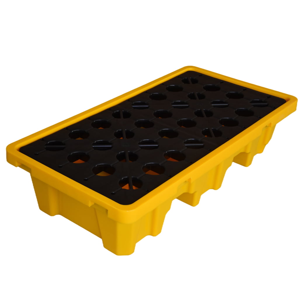 2 Drum Spill Containment Pallet | 2 Way | High Profile