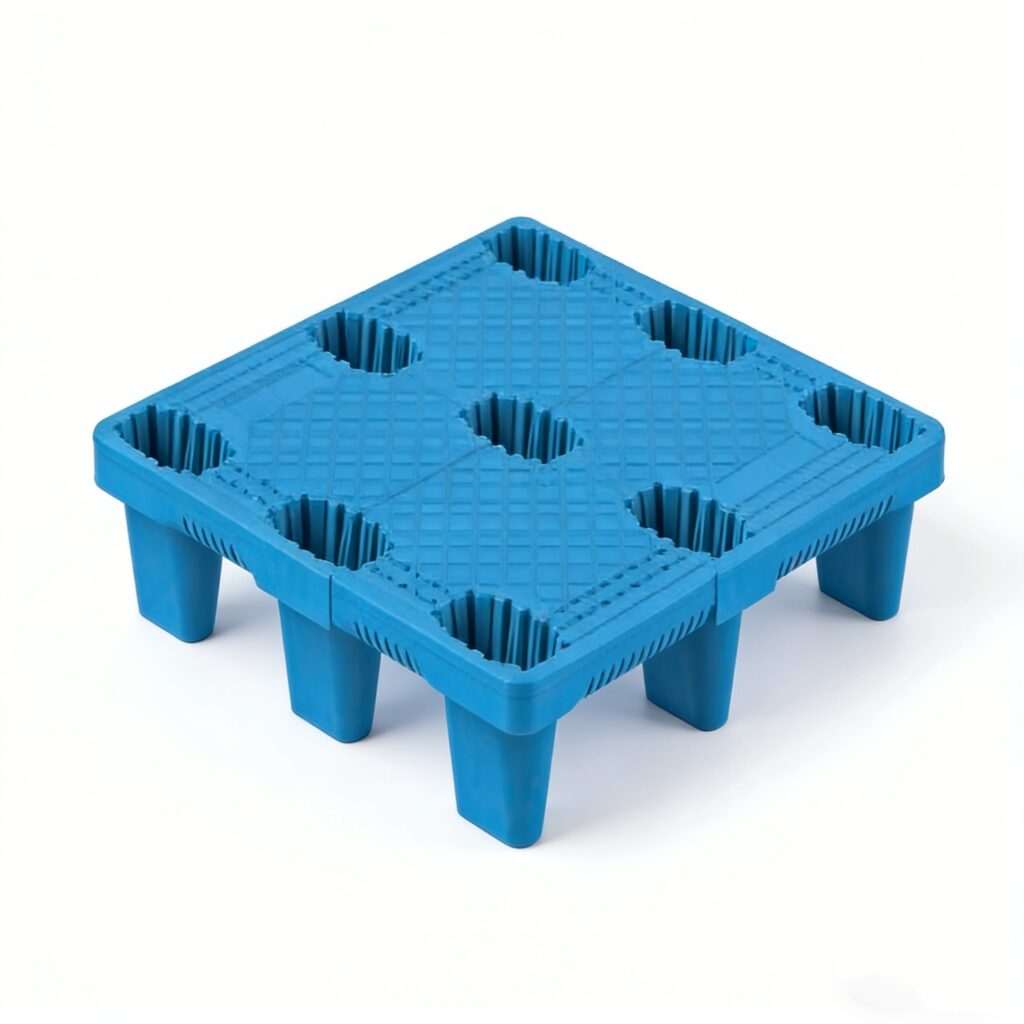1000×1000 Nestable Plastic Pallet – Blow Molding | 1010
