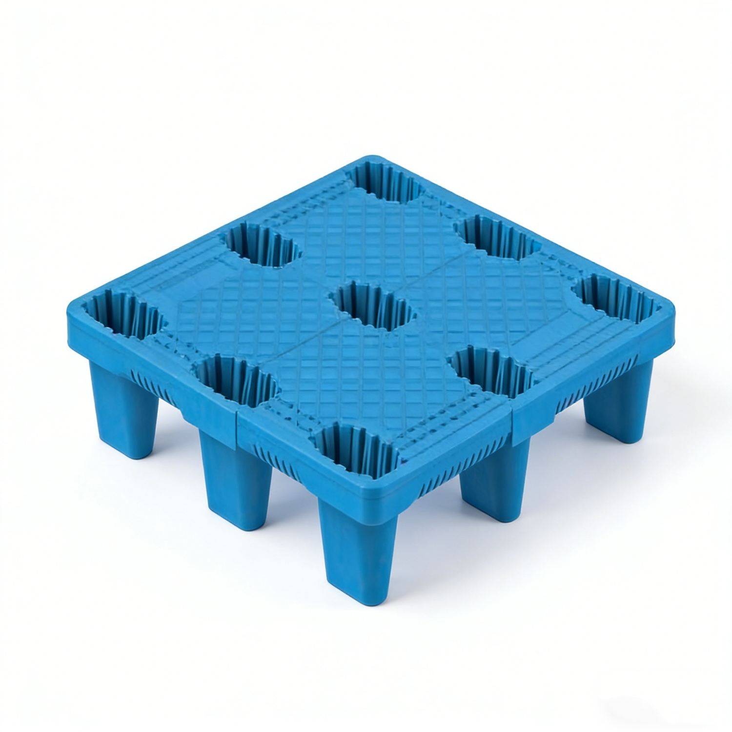 1000×1000 Nestable Plastic Pallet – Blow Molding | 1010