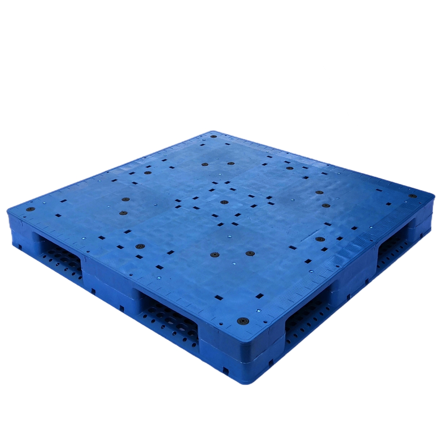 1300×1100 Rackable Plastic Pallets​ – Solid Top – 6 Runner | H1311PTA