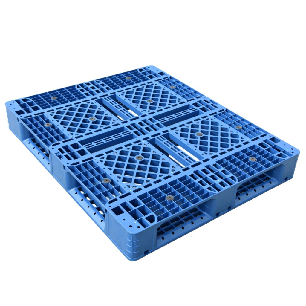 1400×1200 reversible plastic pallets – heavy duty