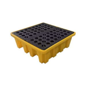 4 drum ibc spill containment pallet 2 way