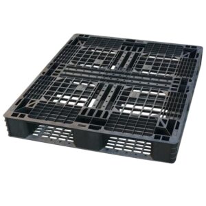 recycled plastic pallet – 6 runner vented deck 115750