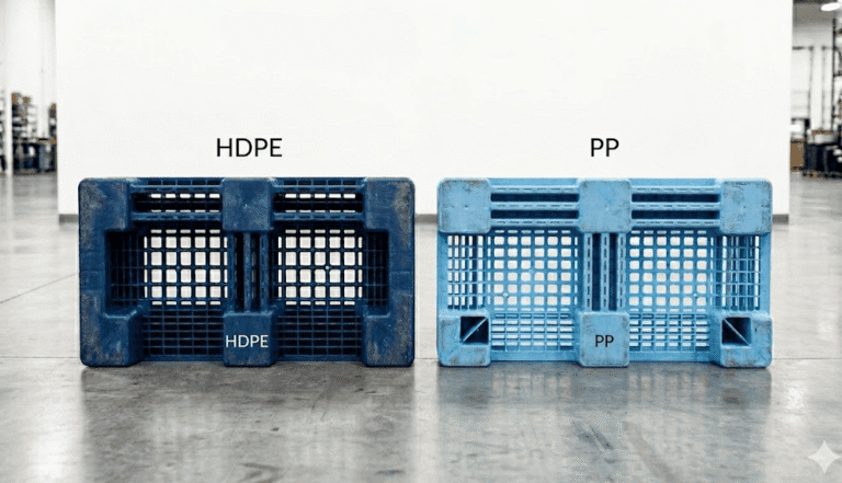 HDPE vs PP Plastic Pallets: Which Material Fits Your Needs