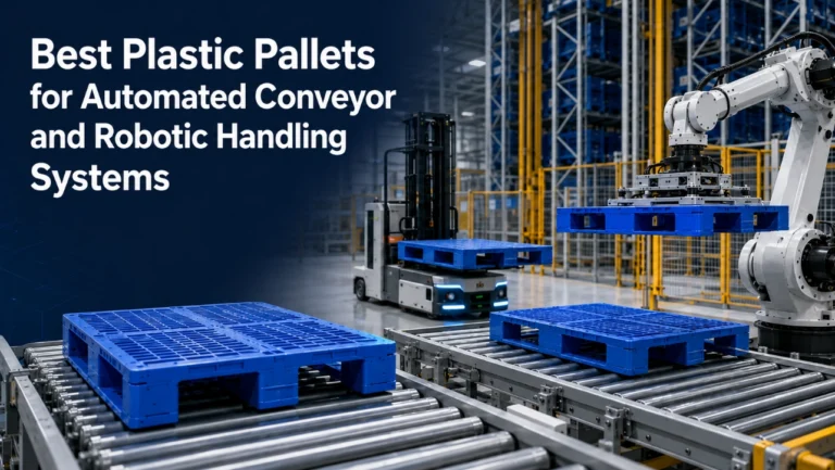 Best Plastic Pallets for Automated Conveyor and Robotic Handling Systems