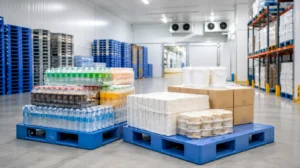 best plastic pallets for food and beverage storage