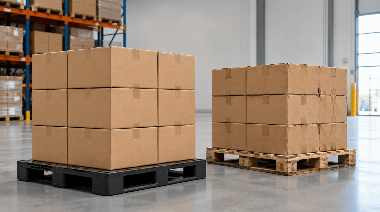 how long do heavy duty plastic pallets last compared with wooden pallets