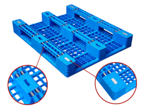 qingdao cnplast steel reinforced anti slip heavy duty plastic pallets